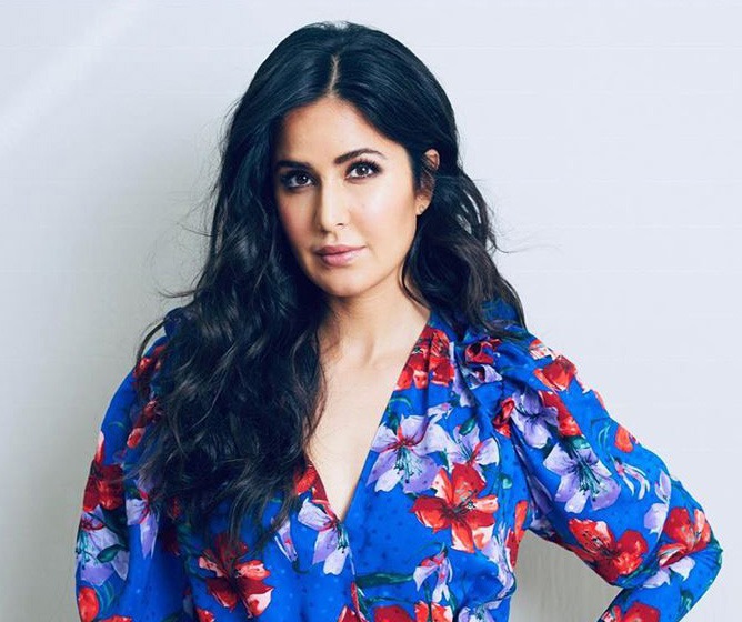 Katrina Kaif in blue dress