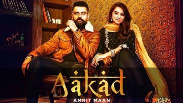 Aakad song poster