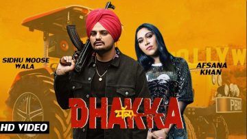 Dhakka song poster