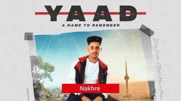 Nakhre song poster