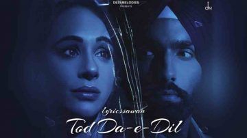 Tod Da E Dil song poster