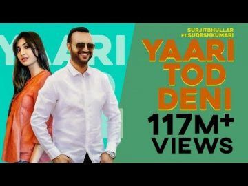 Yaari Tod Deni song poster